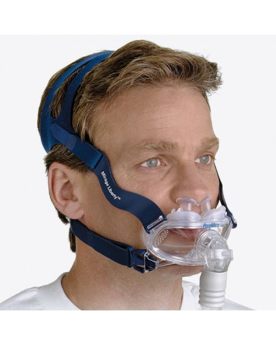 Mirage Liberty™ Ρινικά Μυτάκια Στοματορινική Μάσκα CPAP με Κεφαλοδέτη (Εξαντλημένη)