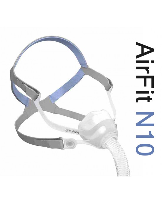 ResMed AirFit™ N10 Ρινική Μάσκα CPAP με Κεφαλοδέτη (Εξαντλημένο)